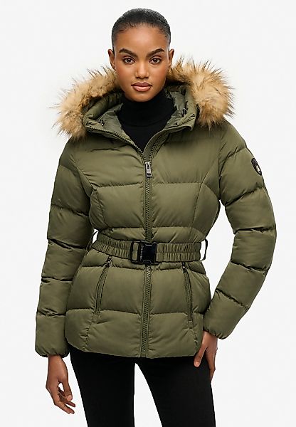 Superdry Steppjacke "FUJI BELTED PUFFER", mit Kapuze günstig online kaufen