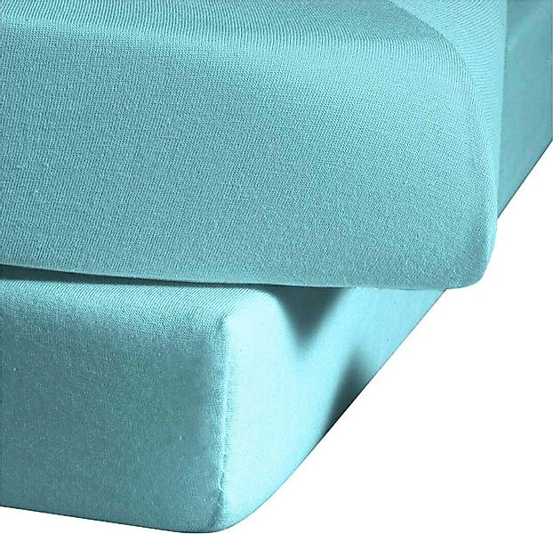 fleuresse Betttuch Colours, Mako-Satin, Gummizug: ohne, günstig online kaufen