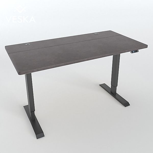 VESKA Schreibtisch Höhenverstellbar 140 x 70 günstig online kaufen