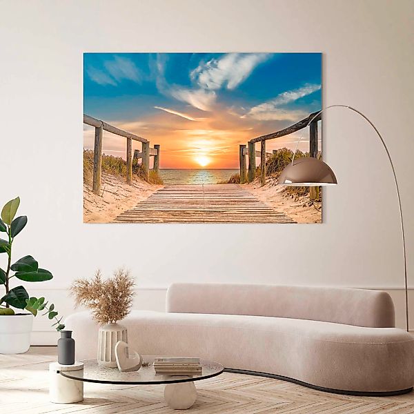 Reinders! Deco-Panel »Sonnenuntergang am Strand« günstig online kaufen