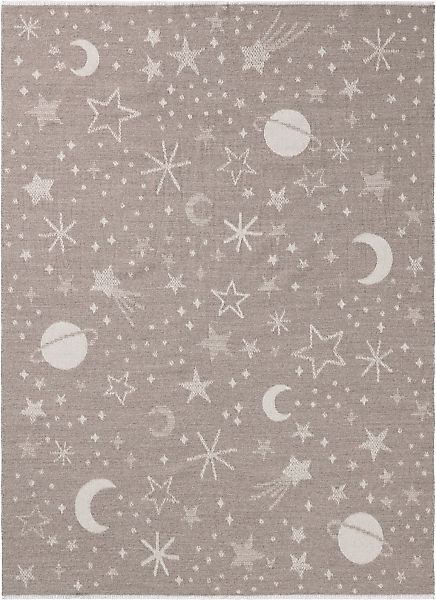 Biederlack Babydecke "Babydecke Universe" 75 x 100, mit kurzen Fransen günstig online kaufen