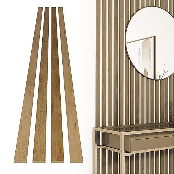 acous Wandpaneel Stix FSC® Premium Echtholzfurier günstig online kaufen