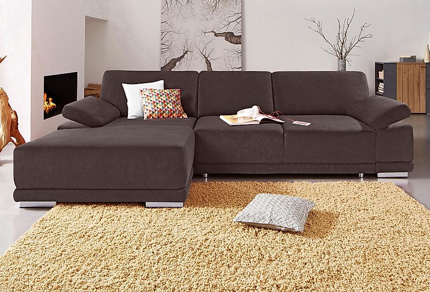 sit&more Ecksofa Coria L-Form, mit XL-Recamiere, günstig online kaufen