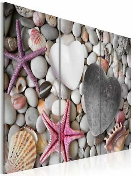artgeist Wandbild Pebbles of love mehrfarbig Gr. 60 x 40 günstig online kaufen