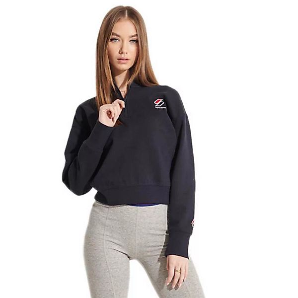 Superdry Sportstyle Essential Sweatshirt XS Deep Navy günstig online kaufen