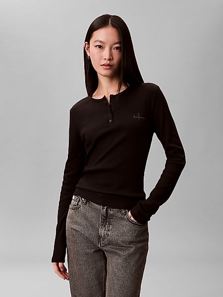 Calvin Klein Jeans Langarmbluse günstig online kaufen