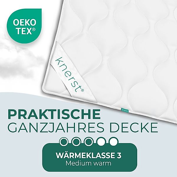 KNERST Microfaserbettdecke Mikrofaserbettdecke Sommerdecke Ganzjahresdecke günstig online kaufen
