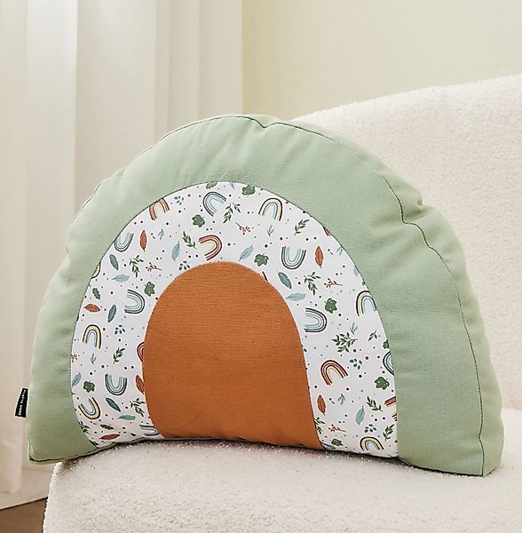 Alavya Home® Dekokissen Kinderkissen Regenbogen - günstig online kaufen