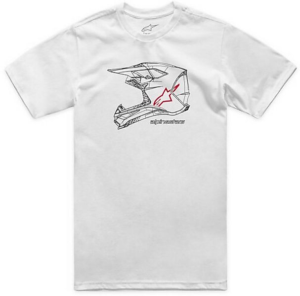 Alpinestars T-Shirt Mx Helm T-Shirt günstig online kaufen