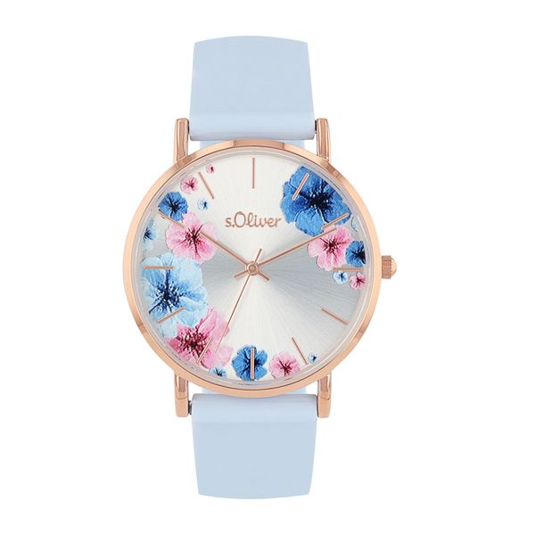 s.Oliver Quarzuhr 2038371, Armbanduhr, Damenuhr, analog, günstig online kaufen