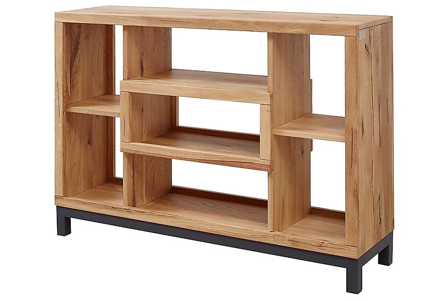 Massivmoebel24 Raumteiler, 1-tlg., Raumteiler Wildeiche 120x34x90 günstig online kaufen
