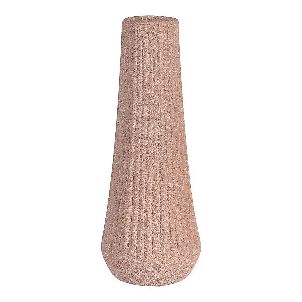 Vase NOTCHES ca.D6xH15cm, hellrosa günstig online kaufen