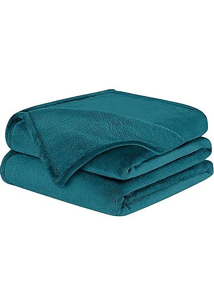 Wohndecke Kuscheldecke Fleecedecke Sofadecke Tagesdecke Bettüberwurf, BRB H günstig online kaufen