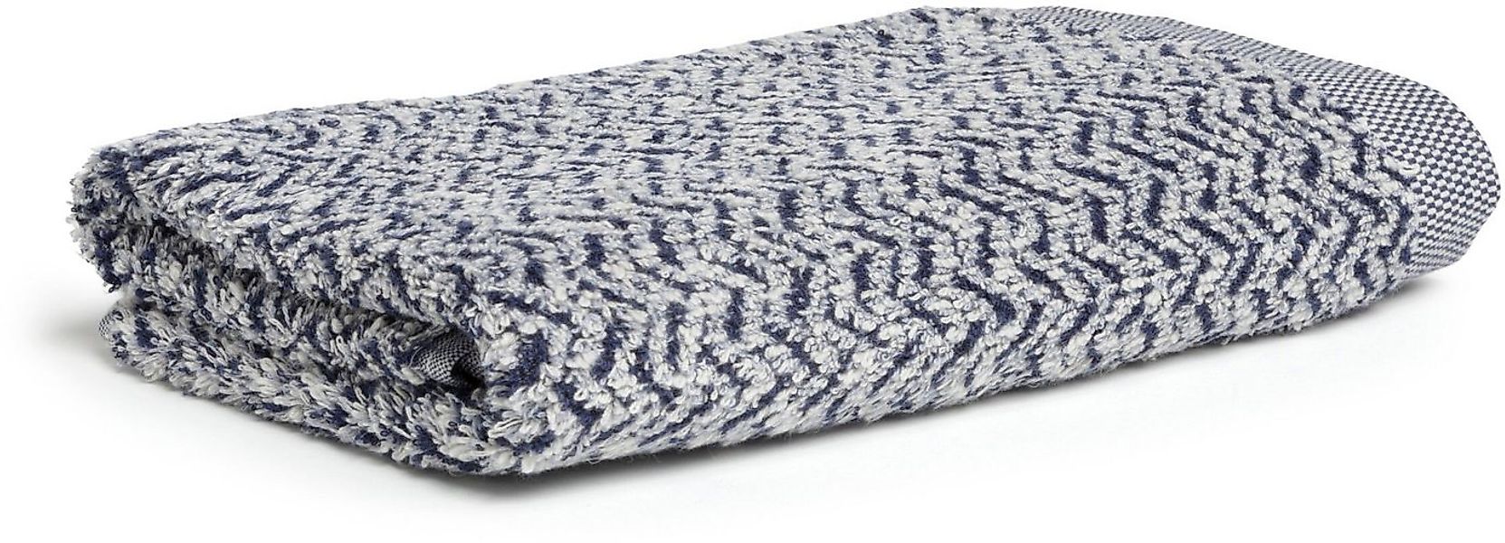 Möve Duschtuch Brooklyn Fischgrat, Walkfrottier (1-St), mit Zick-Zack-Muste günstig online kaufen