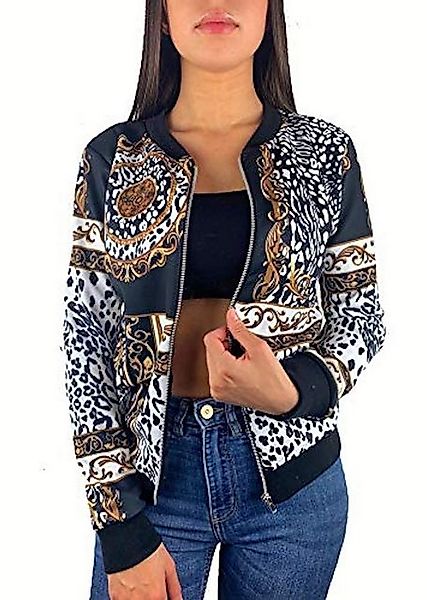 Worldclassca Blouson Worldclassca Damen Bomberjacke Blumenprint Sommer Anim günstig online kaufen