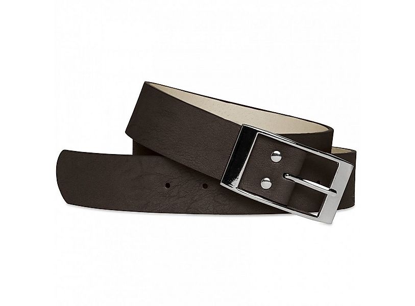 Caspar Synthetikgürtel GU261 eleganter Damen Gürtel mit schlichter Metallsc günstig online kaufen