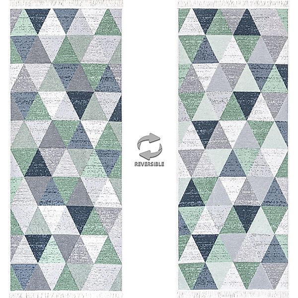 Jimri Teppich Kelim, Läufer, Wohnzimmer Teppich günstig online kaufen
