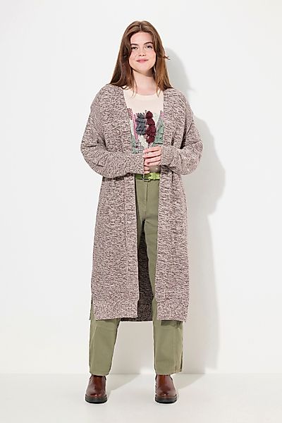 Ulla Popken Strickjacke Long-Strickjacke offenes Modell günstig online kaufen