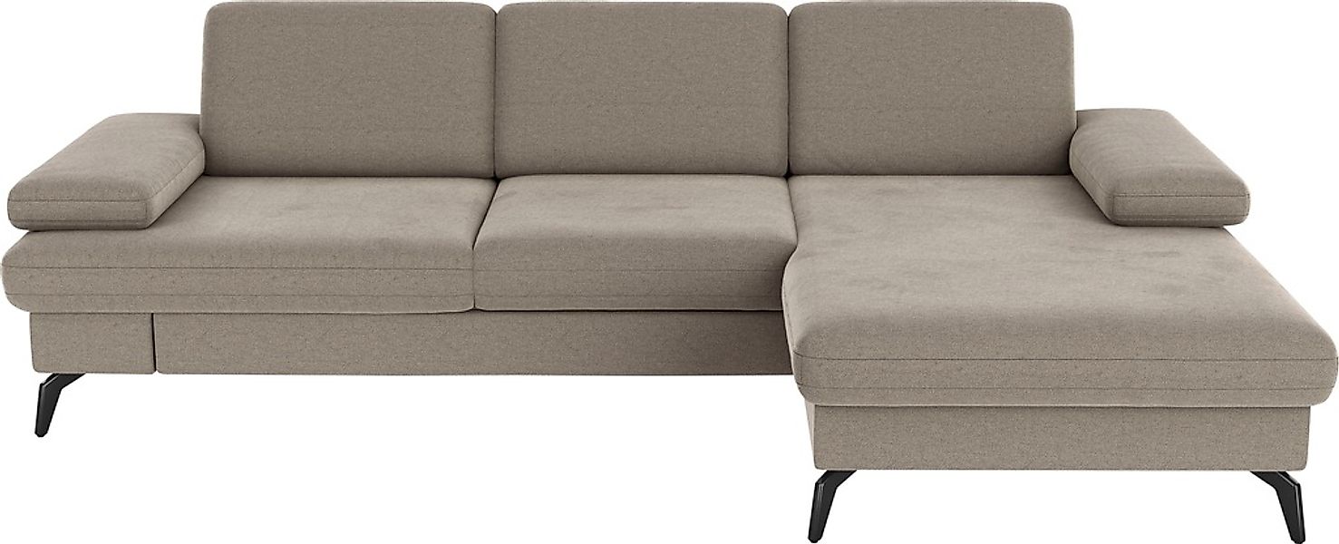 sit&more Ecksofa "Morris L-Form, inkl. Sitztiefenverstellung" wahlweise mit günstig online kaufen