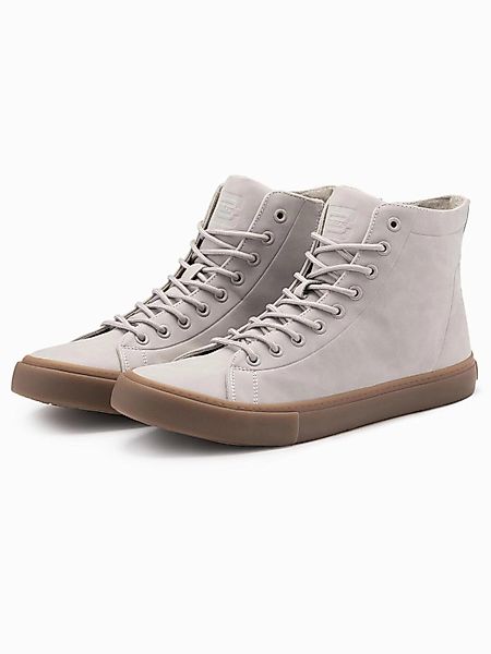 OMBRE Knöchelhohe Herren-Turnschuhe mit Gummisohle Schnürschuh günstig online kaufen