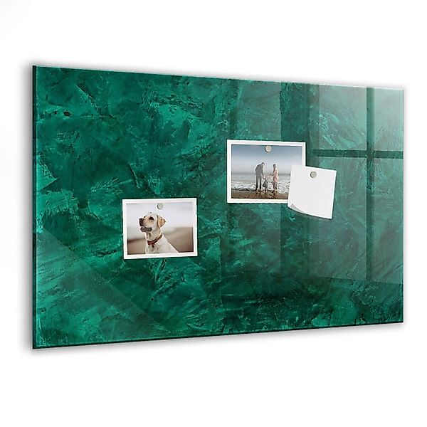 Tulup Magnettafel Glas Smaragdgrüne Wand 60x40 cm Magnettafel Zum Schreiben günstig online kaufen