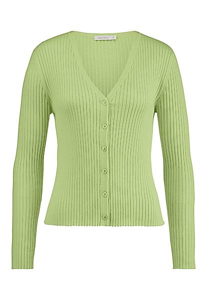 Hessnatur Strickjacke Slim aus reiner Bio-Baumwolle günstig online kaufen