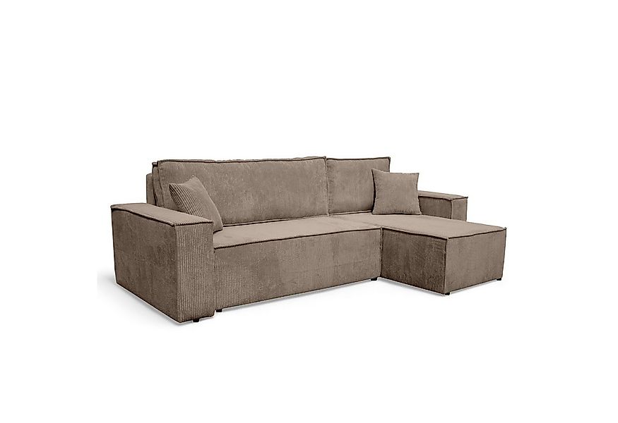 M-Punkt24 Ecksofa COMO, mit Bett Sofa Schlafsofa Ottomane rechts links univ günstig online kaufen