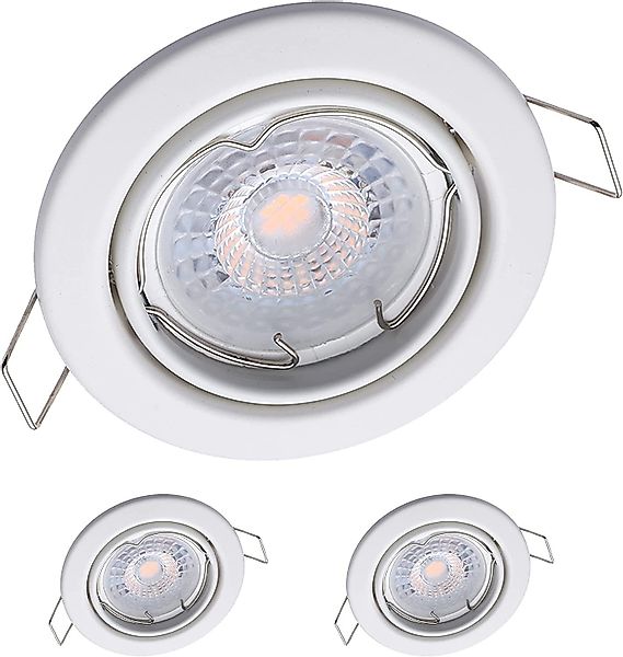 Oktaplex lighting LED Einbaustrahler 3er Set günstig online kaufen