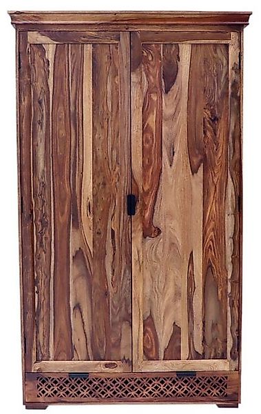 Indischesmoebelhausde Kleiderschrank Schrank Mira 120x200x60 aus indischem günstig online kaufen