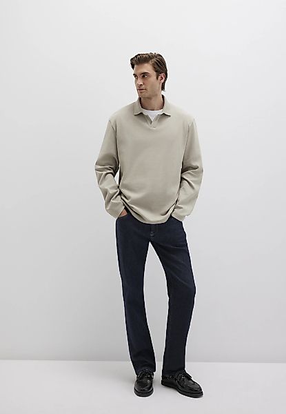 Mavi Poloshirt "LONG SLEEVE JERSEY" Premium Sweatshirt günstig online kaufen