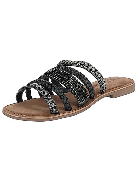 Lazamani Lazamani Pantoletten Leder/Textil Pantolette günstig online kaufen