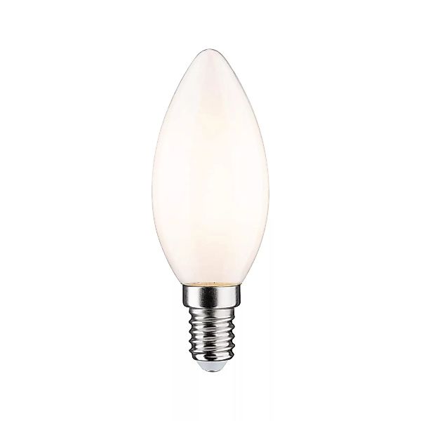 Paulmann "Classic White LED Kerze E14 470lm 4,5W 2700K dimmbar Opal" günstig online kaufen
