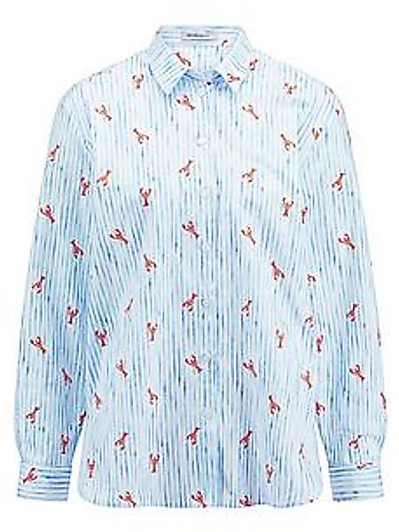 Long-Bluse Peter Hahn weiss günstig online kaufen