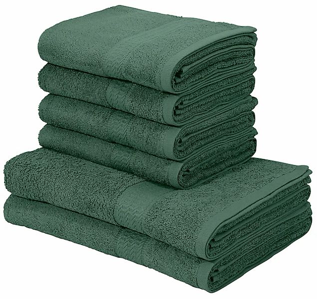 my home Handtuch Set Juna, 6-tlg., günstig online kaufen