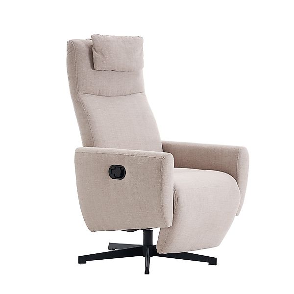 Bequemer Relaxsessel mit Liegefunktion, mit drehbarem Sockel und verstellba günstig online kaufen
