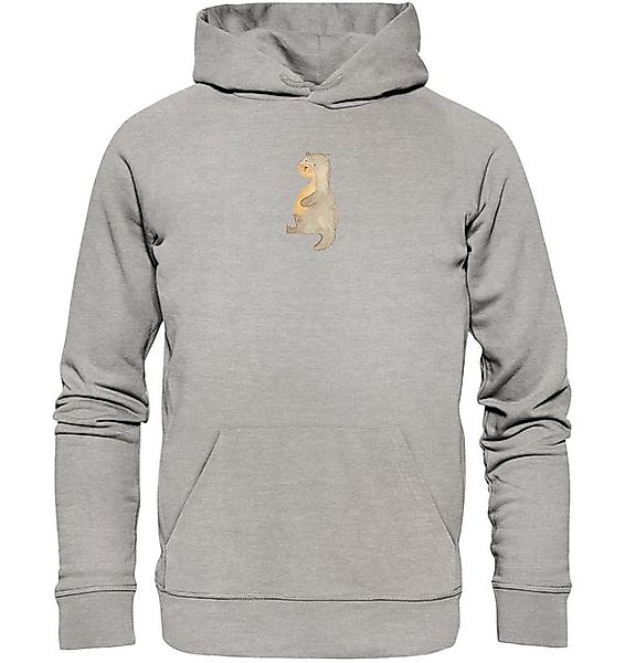Mr. & Mrs. Panda Hoodie Otter Bauch Größe XS - Heather Grey - Geschenk, dic günstig online kaufen