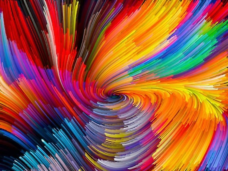 Papermoon Fototapete »Abstrakt Farben« günstig online kaufen