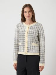 Y.A.S Strickjacke YASLIVIA LS SHORT KNIT günstig online kaufen