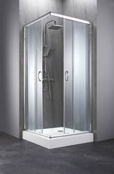 welltime Eckdusche Summer Set, BxT: 80x80 günstig online kaufen