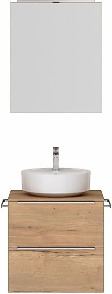 nobilia® Badmöbel-Set »Alvene«, (2 St., vormontiert, mit Soft-Close), inkl. günstig online kaufen