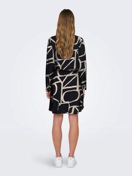 ONLY Druckkleid ONLCORY LIFE L/S V-NECK günstig online kaufen