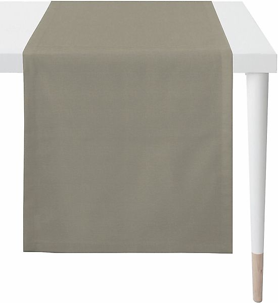 APELT Tischläufer "3900 Uni / OUTDOOR, Sommerdeko, Sommer", (1 St.), mit Fl günstig online kaufen