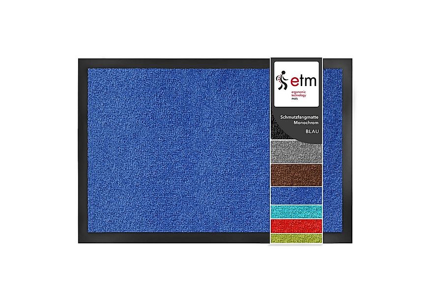 Floordirekt Fußmatte Monochrom, Rutschfeste Schmutzfangmatte Indoor, 30°C M günstig online kaufen