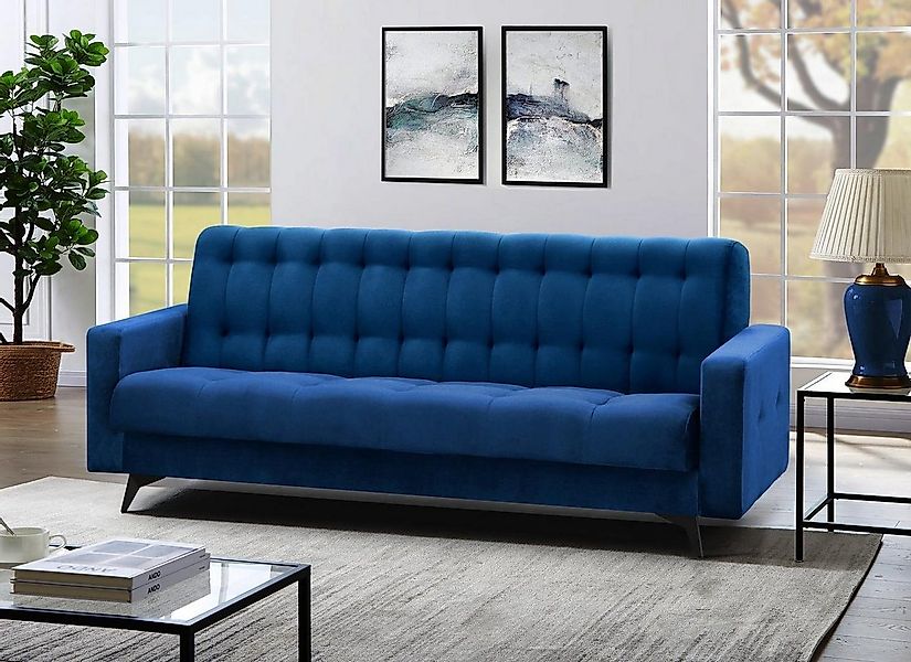 Beautysofa Schlafsofa GRETA BIS, Sofa Couch für Wohnzimmer günstig online kaufen