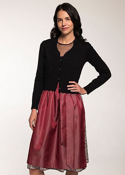 Spieth & Wensky Trachtenstrickjacke Gosina (1-tlg) mit funkelnden Knöpfen günstig online kaufen