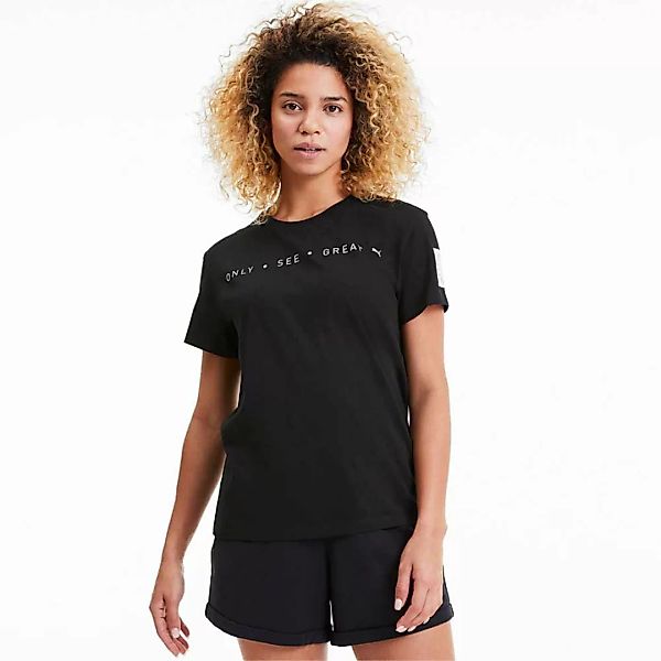 Puma Onle See Great Kurzarm T-shirt M Cotton Black günstig online kaufen