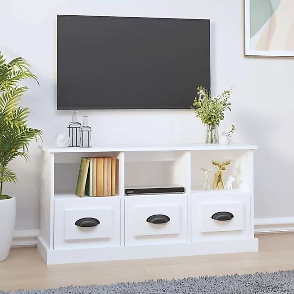 vidaXL TV-Schrank TV-Schrank Weiß 100x35x50 cm günstig online kaufen