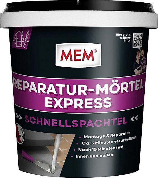 MEM Bauchemie Mörtel MEM Reparatur-Mörtel Express 1 kg günstig online kaufen