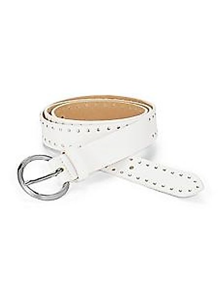 Gürtel Peter Hahn weiss günstig online kaufen