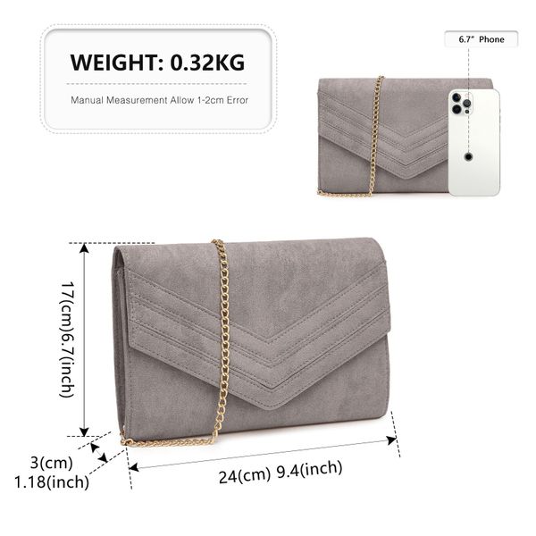 Miss Lulu Clutch Damen Elegante Abendtasche günstig online kaufen